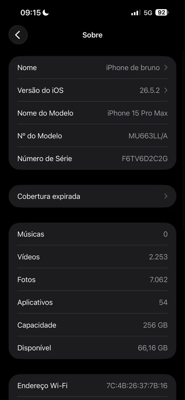 Vendo iPhone 15 pro max 256g