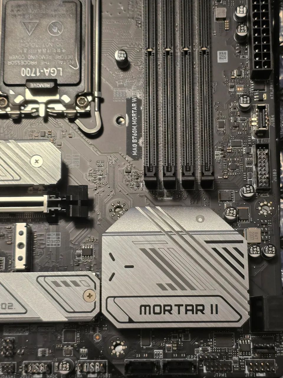 Placa mãe MSI B760m MORTAR WIFI II - Foto 4