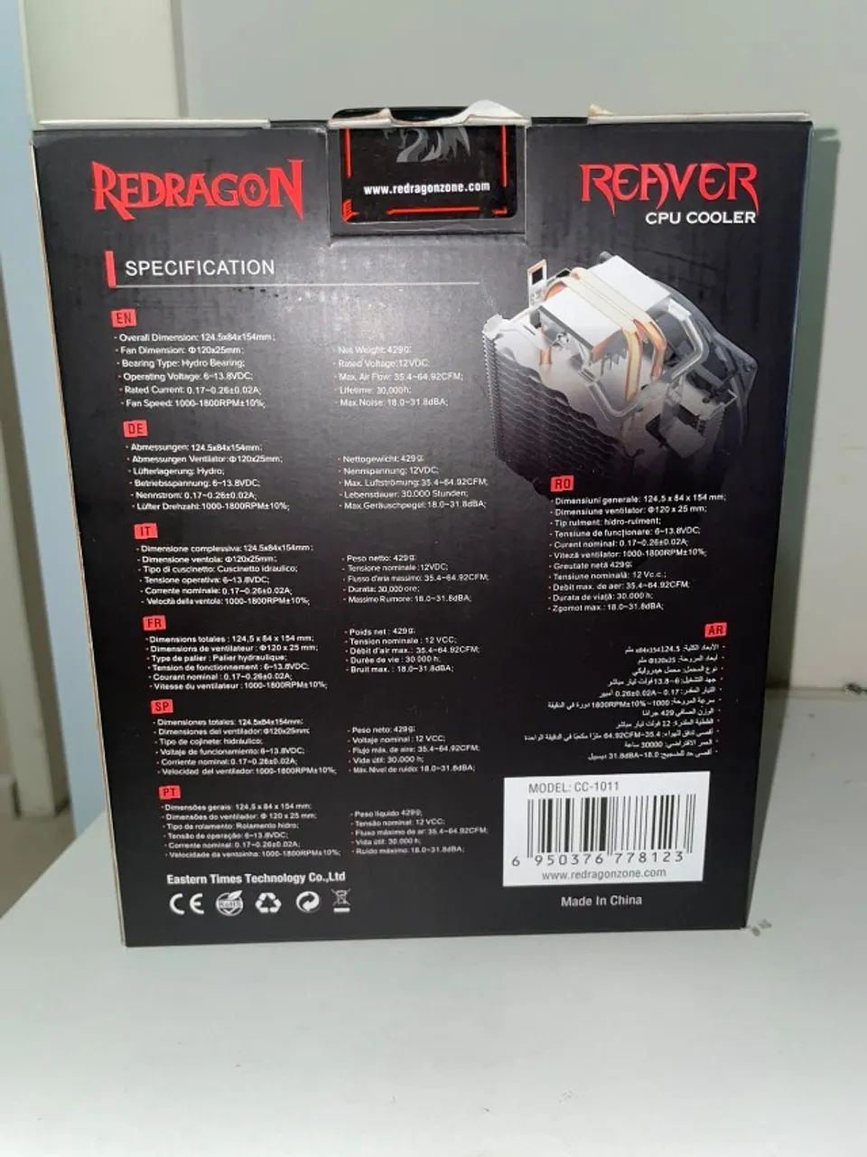 Cooler CPU Reaver Redragon - Foto 3