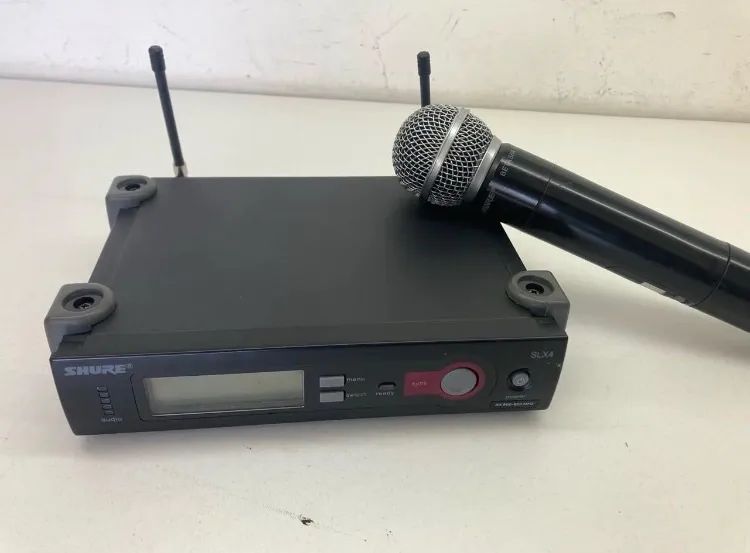 Microfone Sem Fio Shure Slx2 Beta 58a + Transmissor  - Foto 2