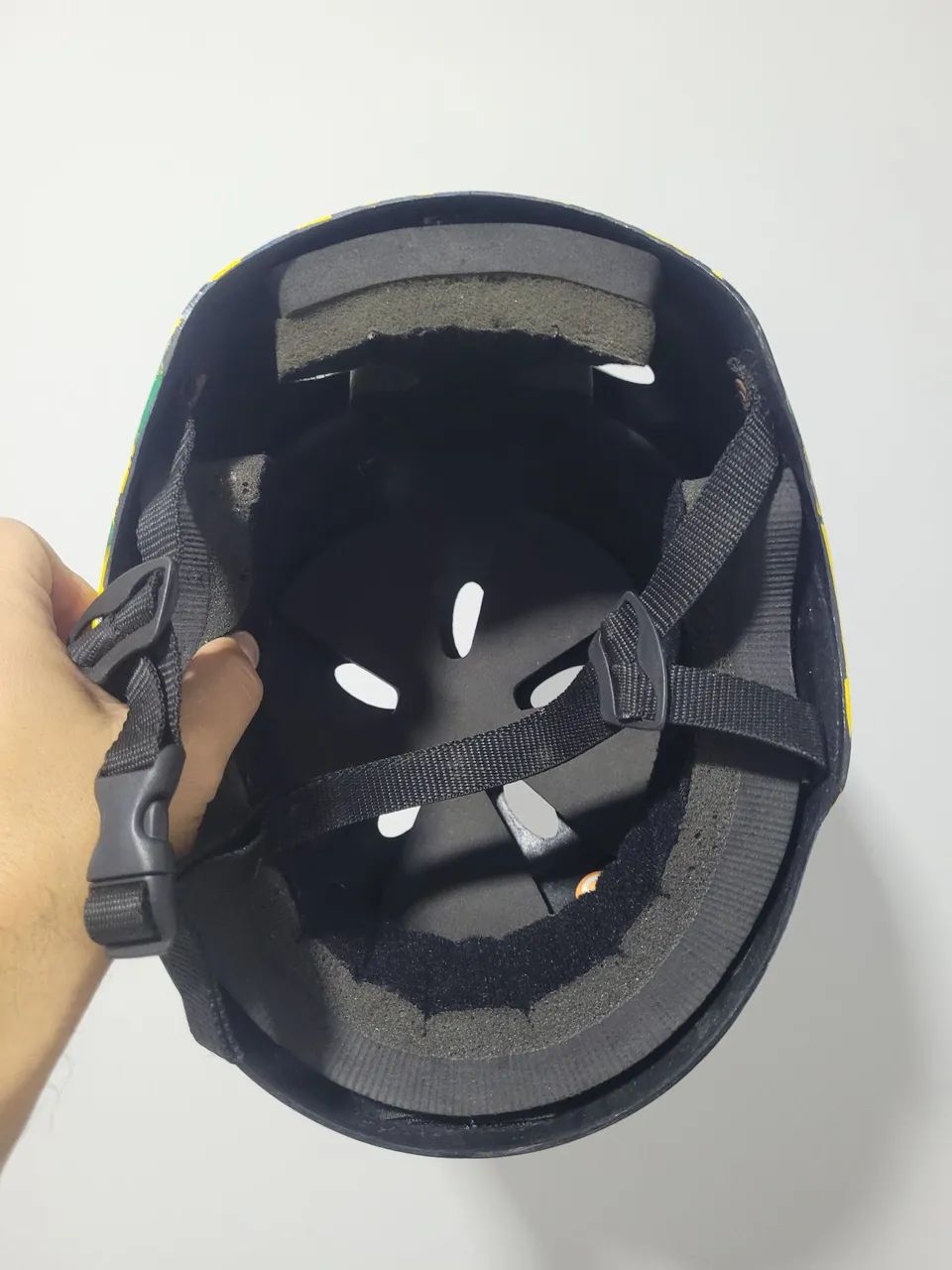 Capacete patis e skate Traxrt pro tamanho M Brasil - Foto 5