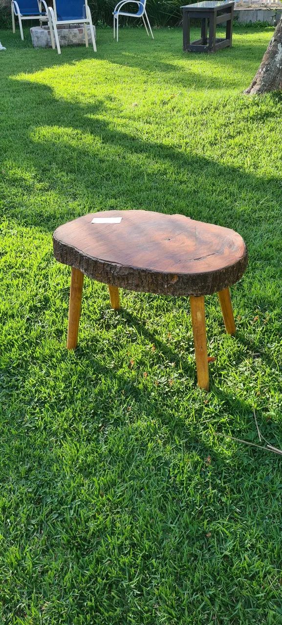 Mesa de apoio em madeira  - Foto 2