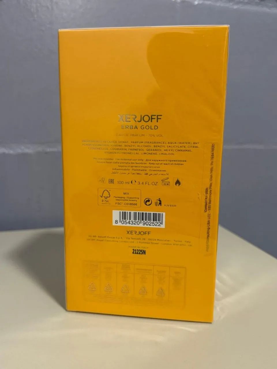 Xerjoff erba gold 100ml - Foto 2