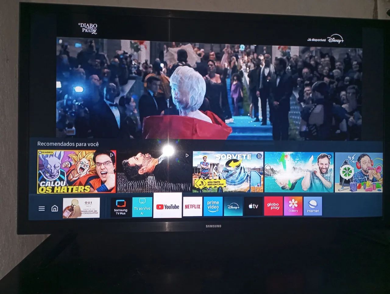 SMART TV SAMSUNG 32' POLEGADAS + CONTROLE - Foto 2