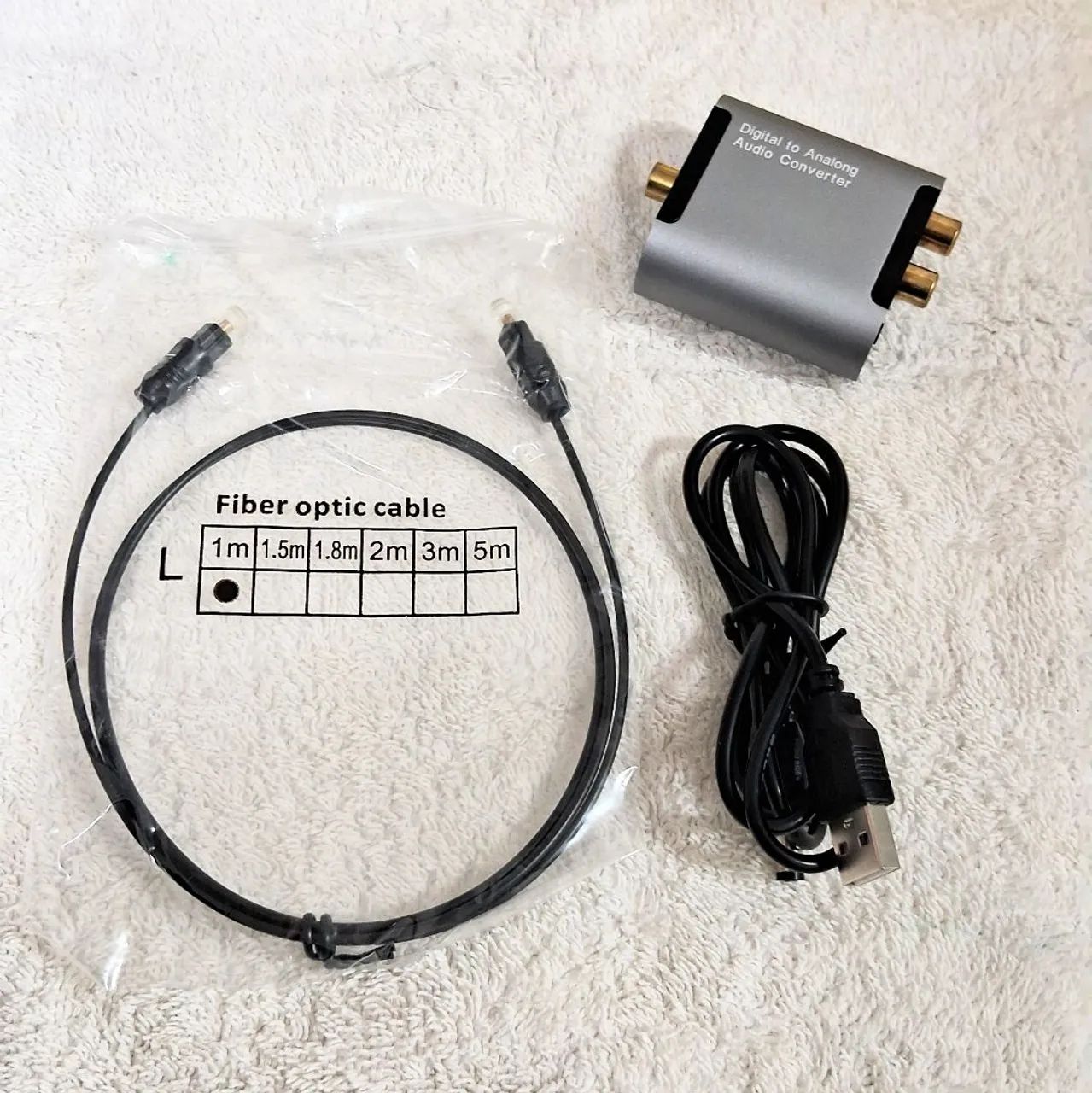 Dac conversor ótico coaxial para rca - Foto 4