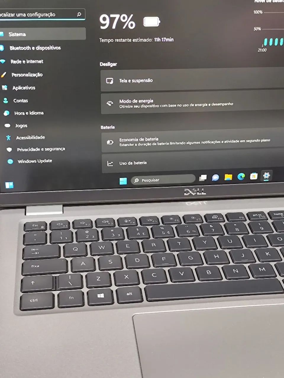 NOTEBOOK DELL i5 11ª/8GB RAM/256GB SSD - Foto 3