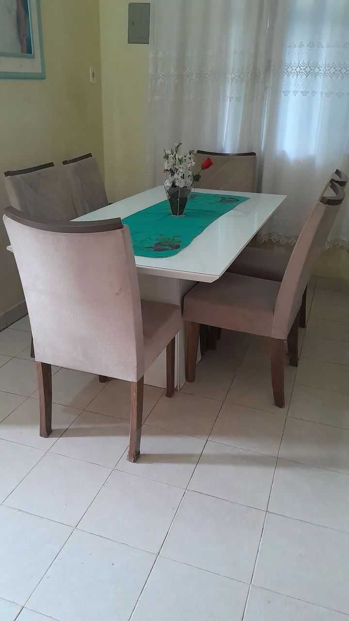 Mesa de jantar 6 cadeiras - Foto 2