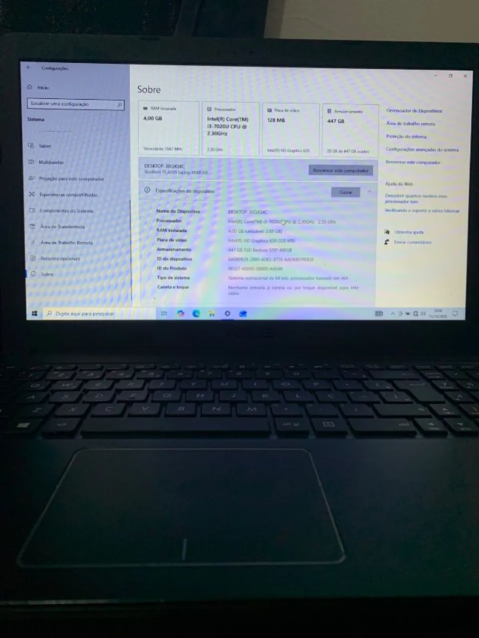 Notebook ASUS VivoBook 15 - Muito bem conservado! - Foto 2