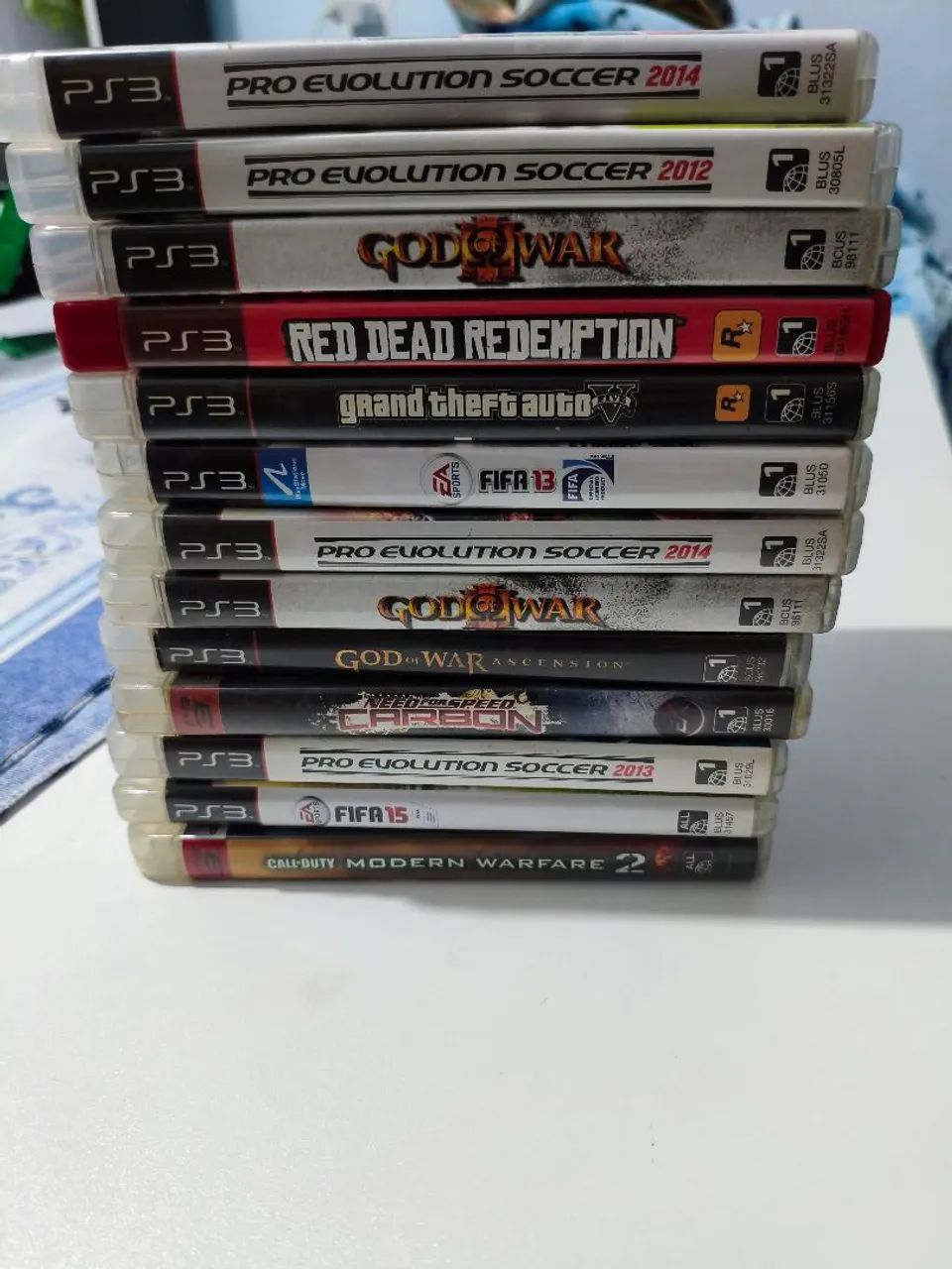 Lote de jogos ps3