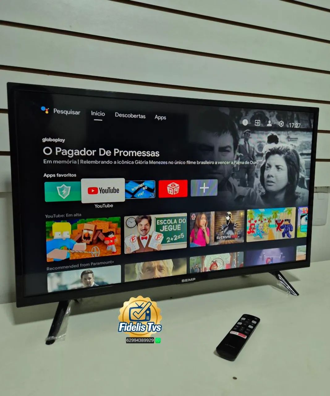 SMART TV SEMP TCL 32 ANDROID COMPLETA  - Foto 3