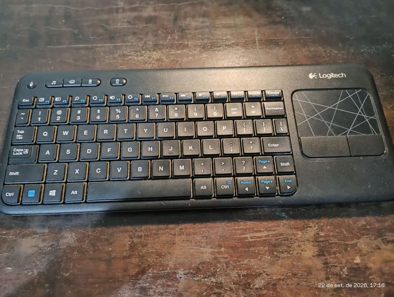 !Teclado Logitech K400r com algumas "avarias"! - Foto 2