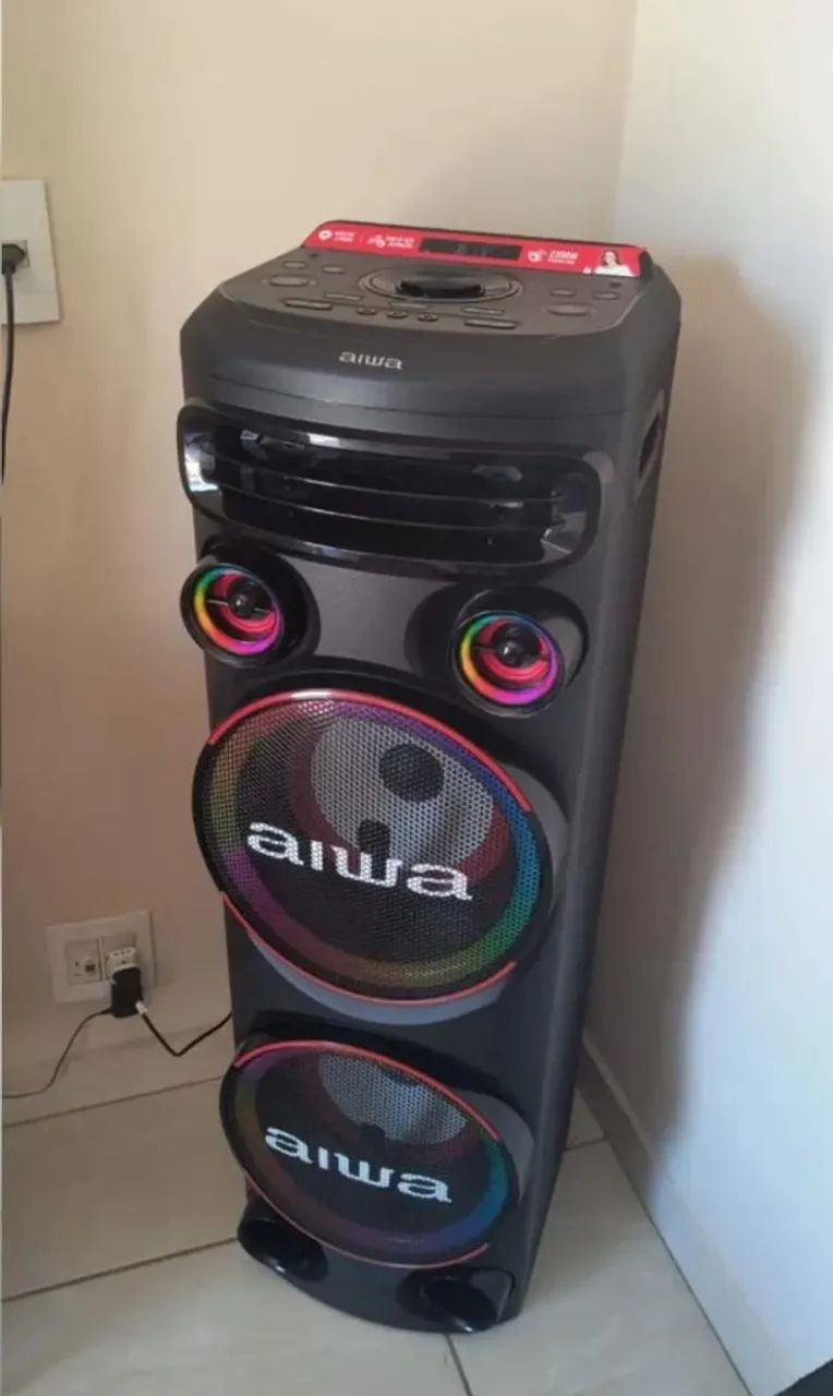 CAIXA DE SOM AIWA 