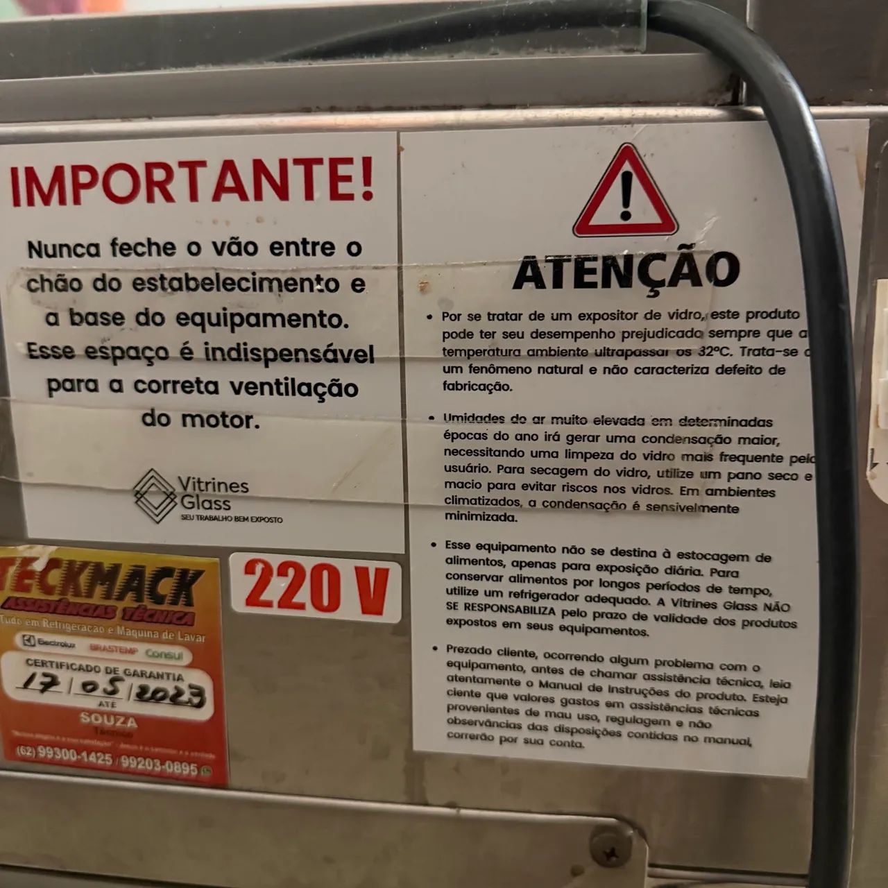 Vitrine glass refrigerada  - Foto 4