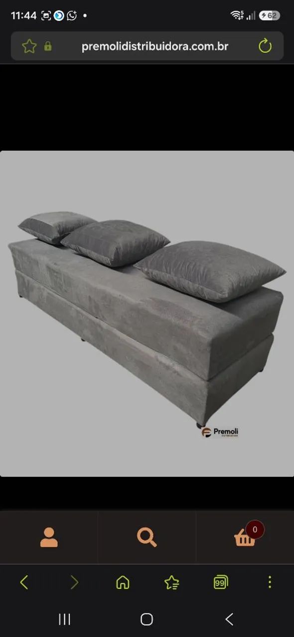 Bicama Suede Premoli Cor Vermelho Podem Ter Variações de Tonalidade - Foto 4