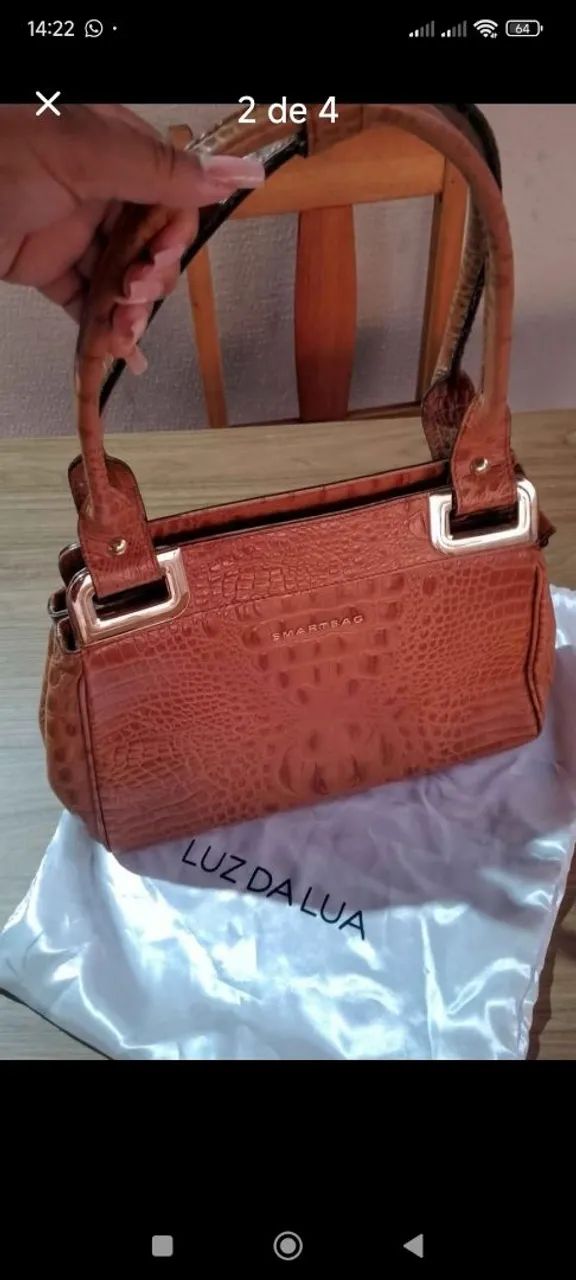 Bolsa SMARTBAG de couro original - Foto 2
