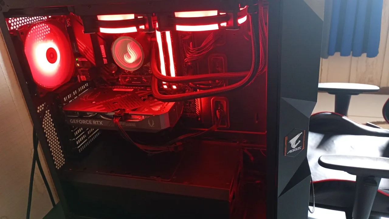 Troco Pc gamer pego ps5 mais volta de 3000, Pc Ryzen 5 5500x3d,placa mãe Asus tuf gaming. - Foto 3