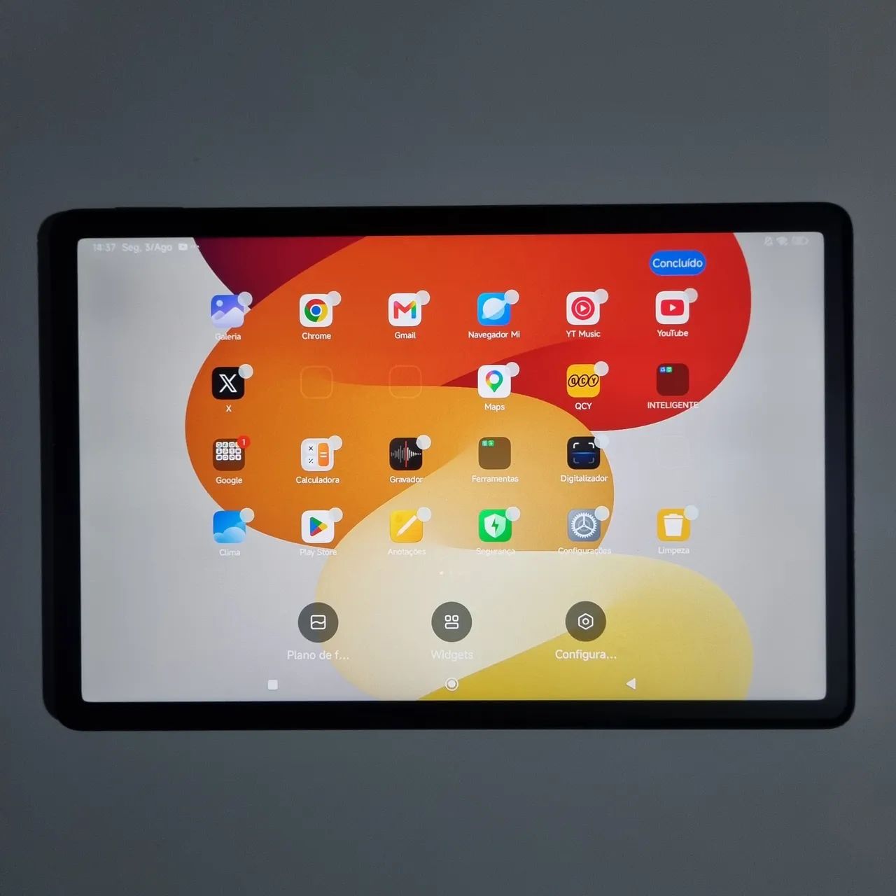 Tablet Xiaomi Redmi Pad SE 256GB 8GB + teclado, mouse, capa e case