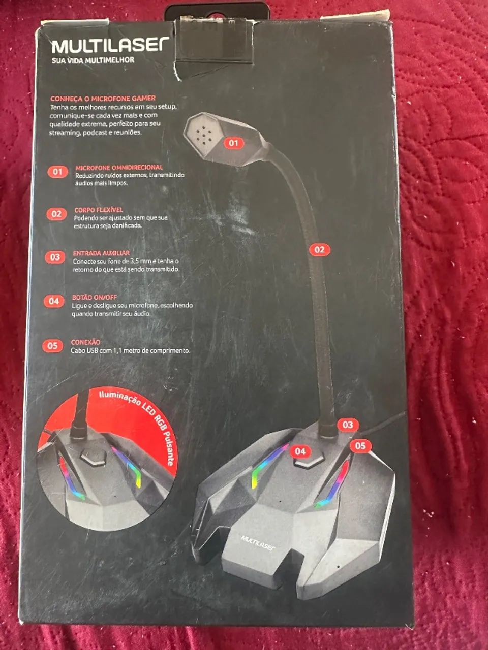 Microfone Gamer - Foto 2