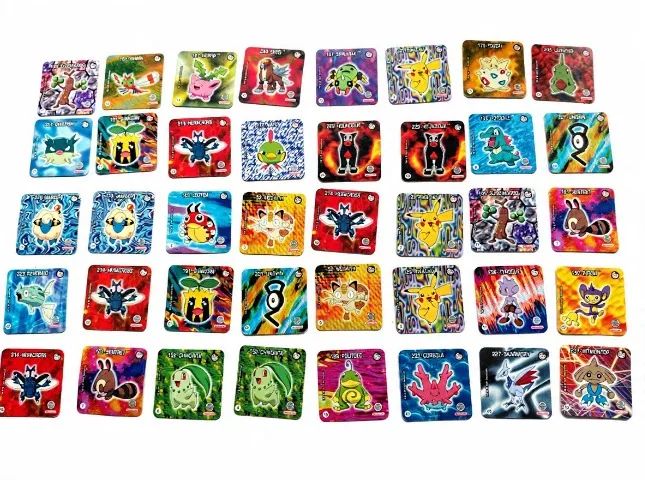 Coleção Elma Chips Joken Pokémon- Lote com 39 unidades