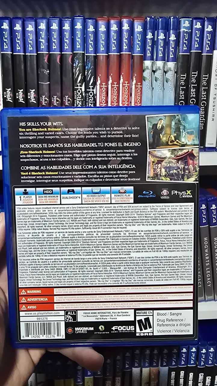Crimes e punishements sherlock holmes - PS4 - Foto 2