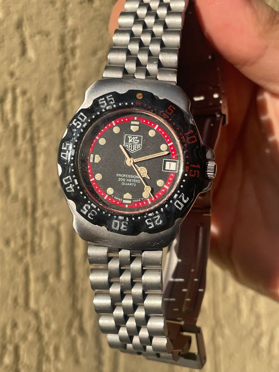 Relógio Tag Heuer Fórmula 1 Original Vintage Antigo   - Foto 3