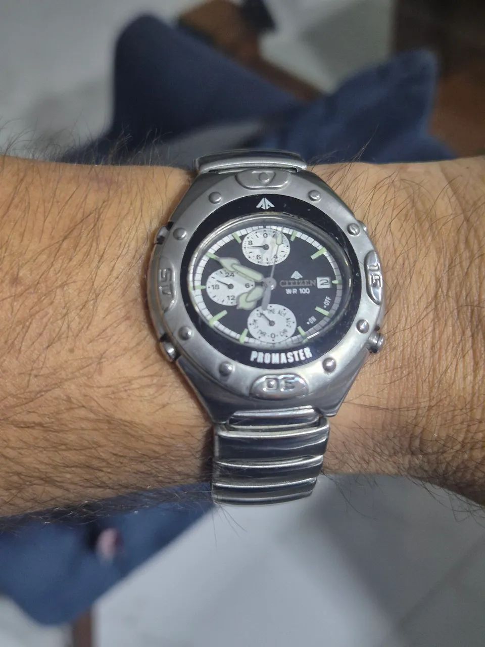 Relógio CITIZEN PROMASTER  6870   -   100 METROS  -   FUNCIONA PERFEITAMENTE - Foto 4