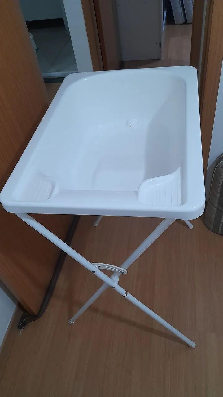 Banheira para bebe com suporte  - Foto 3