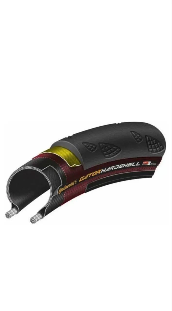 Pneu Continental Gator Hardshell 28 mm Rigido com Arame - Foto 2
