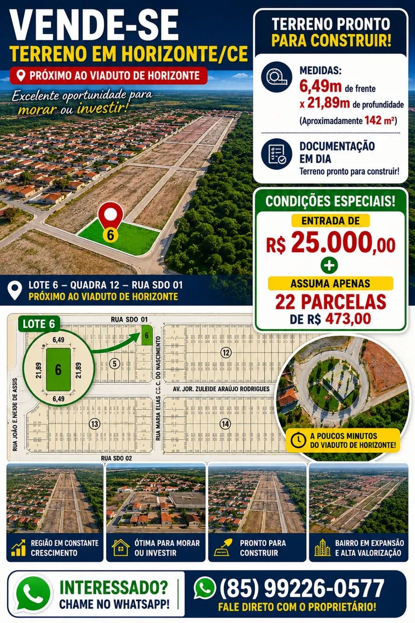 Vendo terreno 