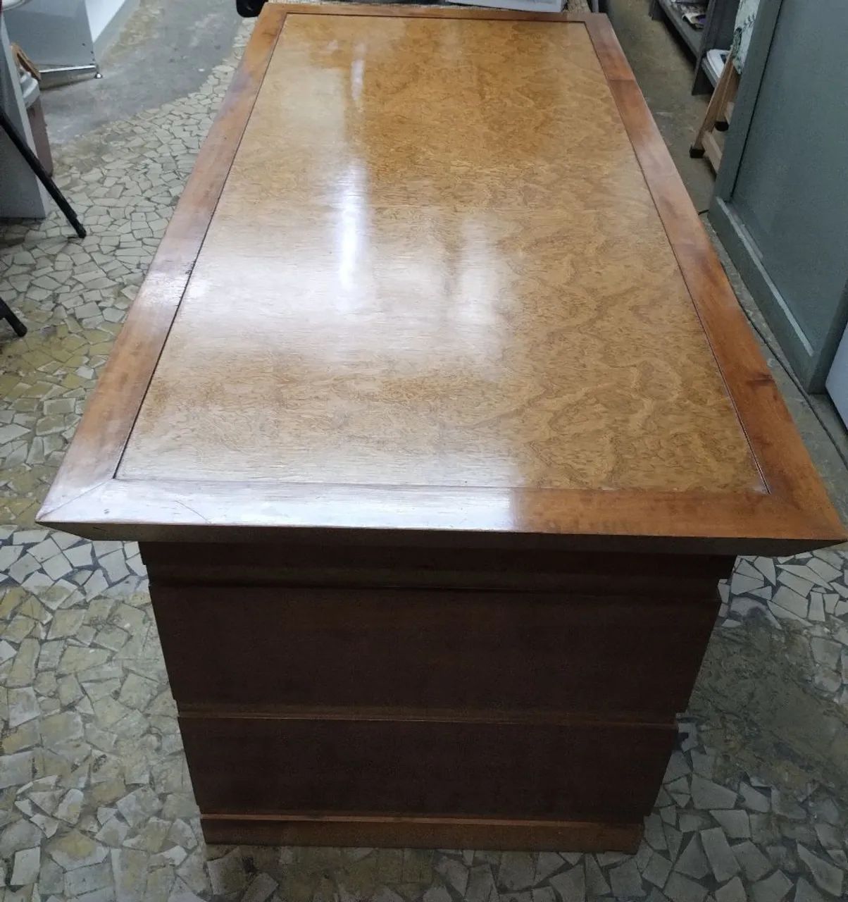 Escrivaninha para escritório antiga 160 x 80