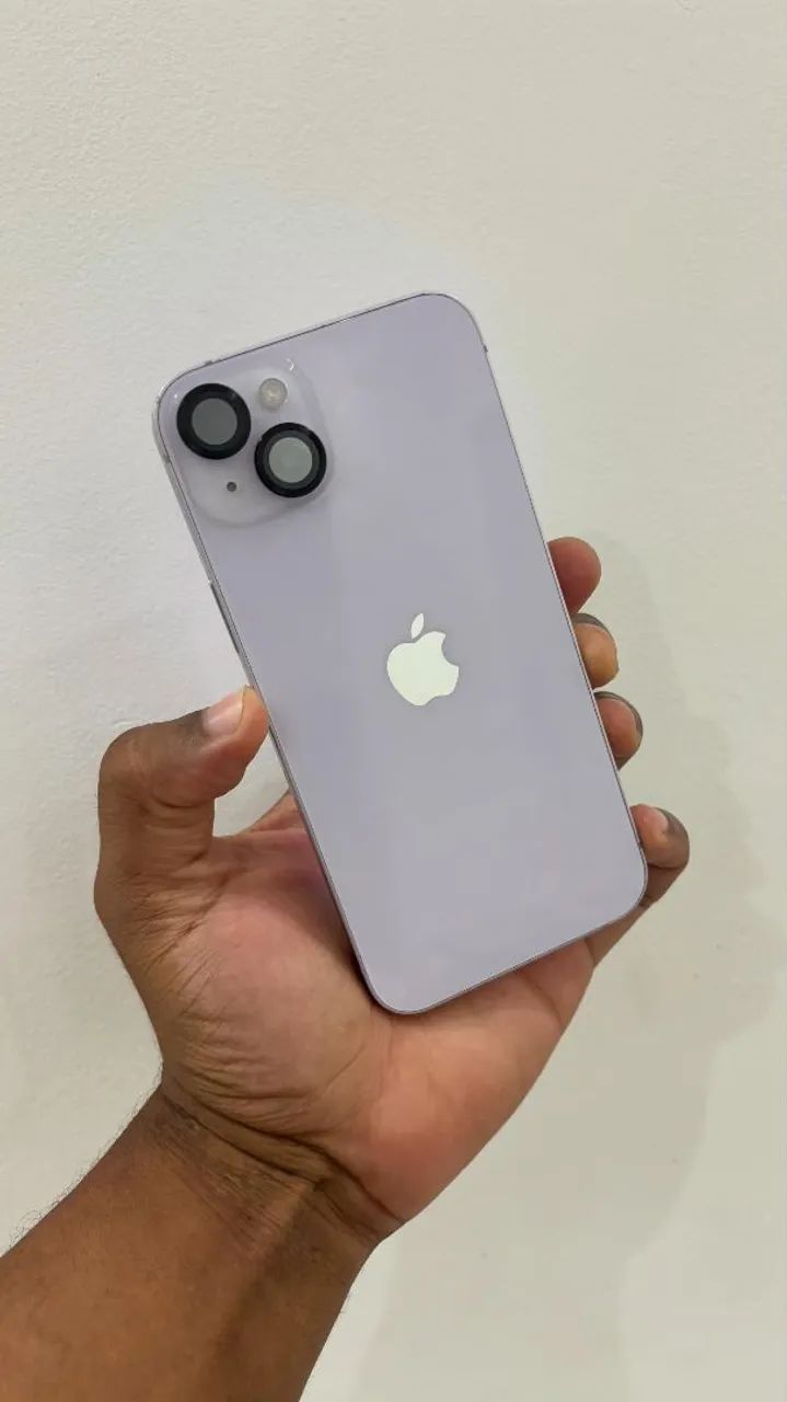 iPhone 14 plus 84% de bateria nunca aberto