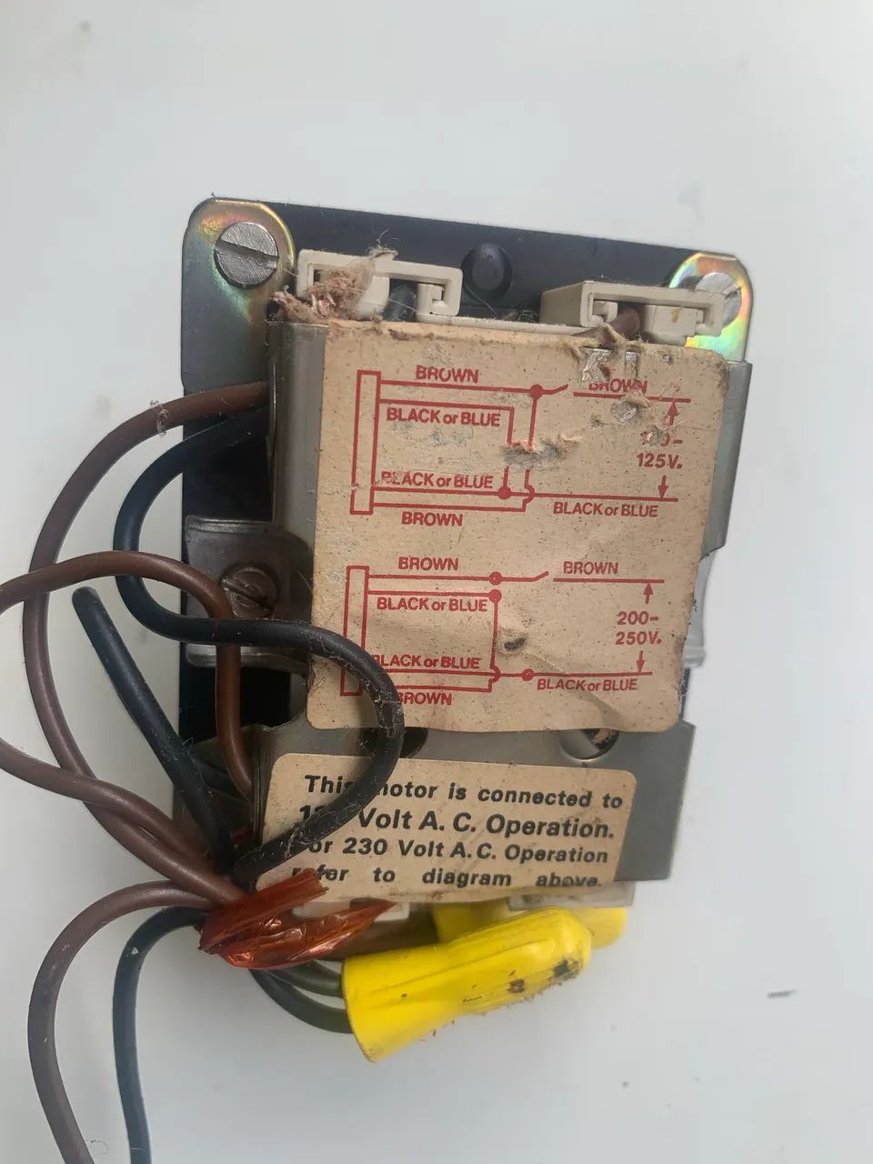 Motor toca discos CCE/BSR C-123