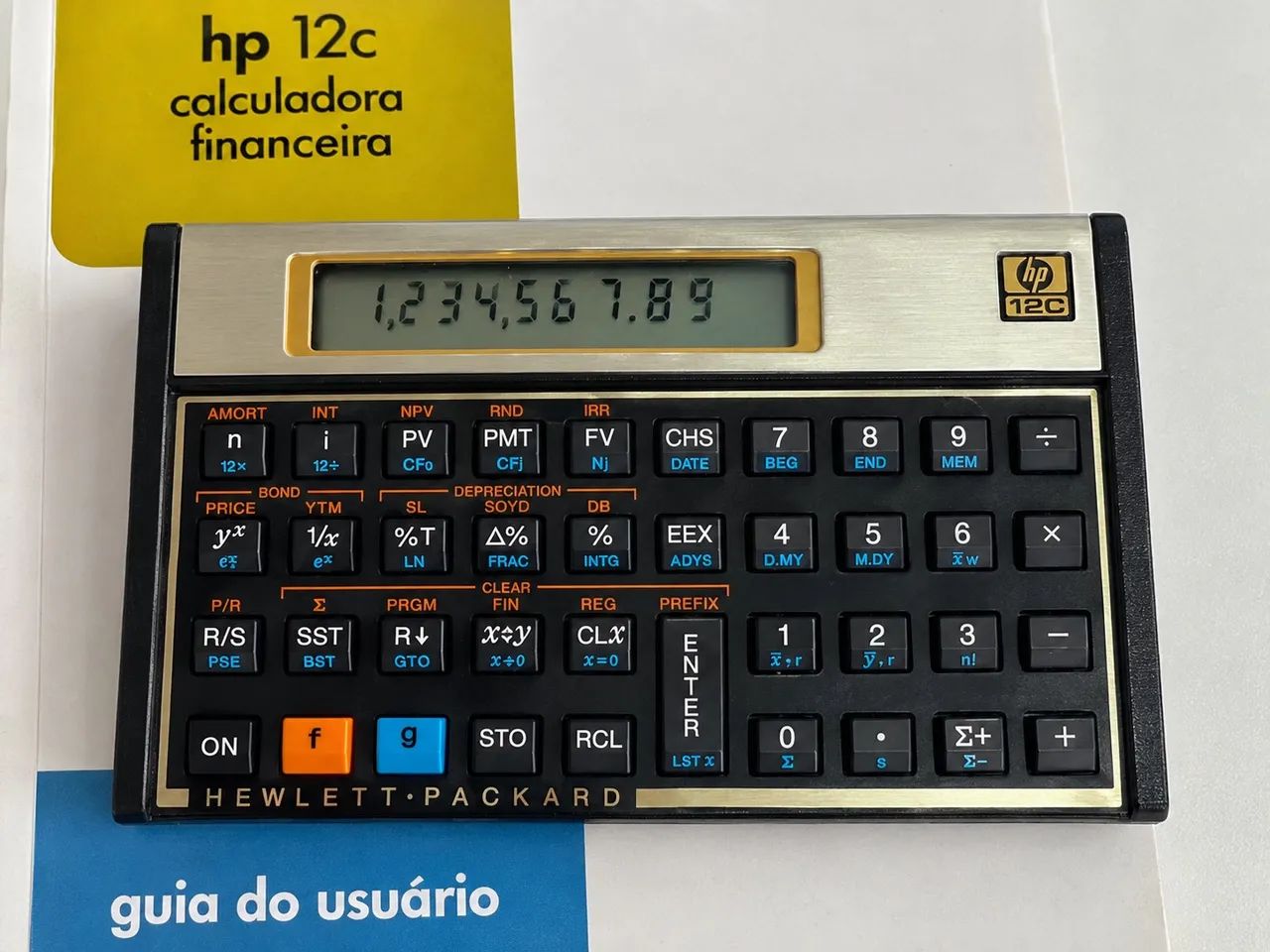 HP 12C Original Hewlett-Packard - Muito conservada  - Foto 5