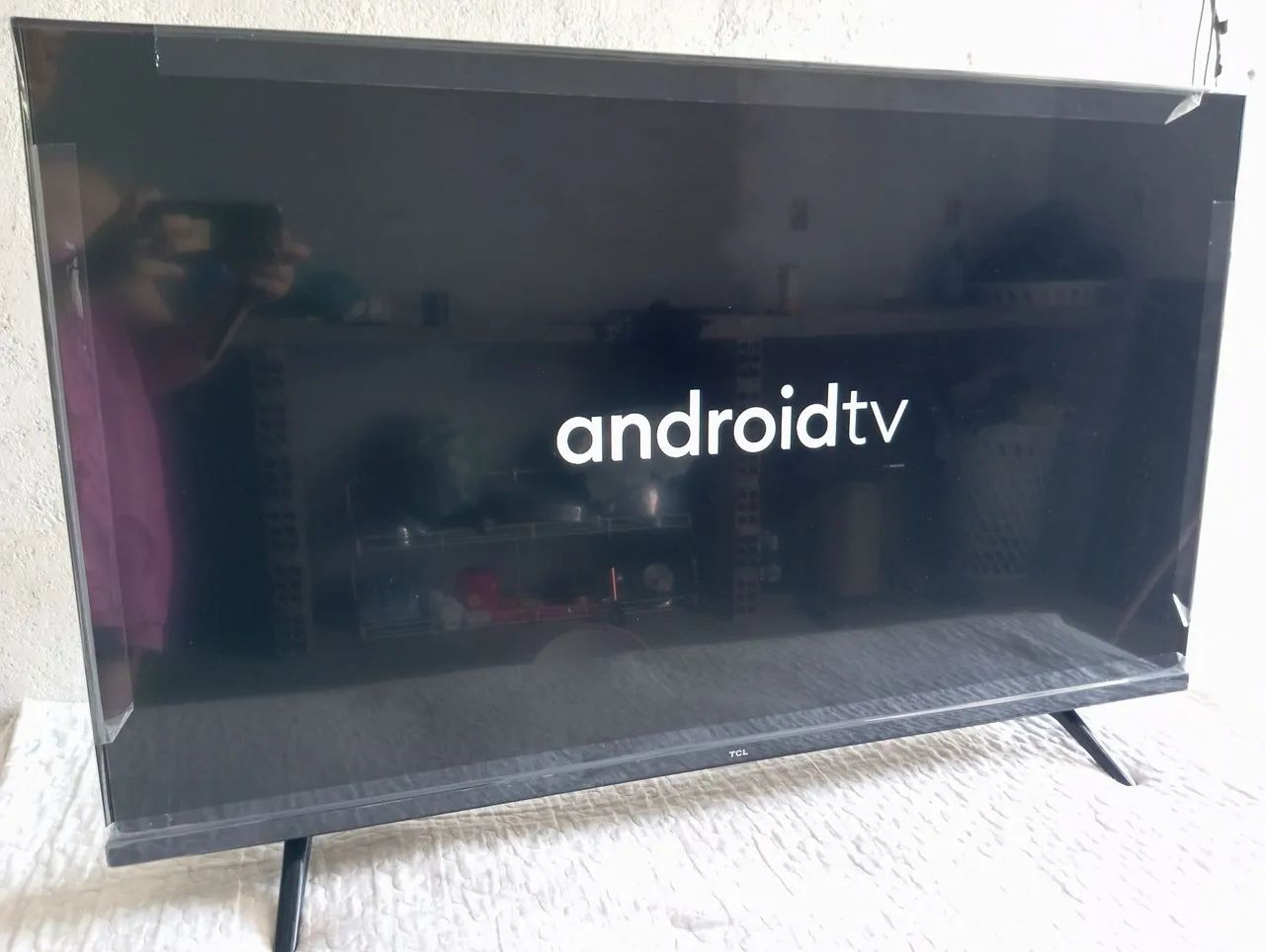 Smart tv TCL Android 43 polegadas semi nova!!!! - Foto 3