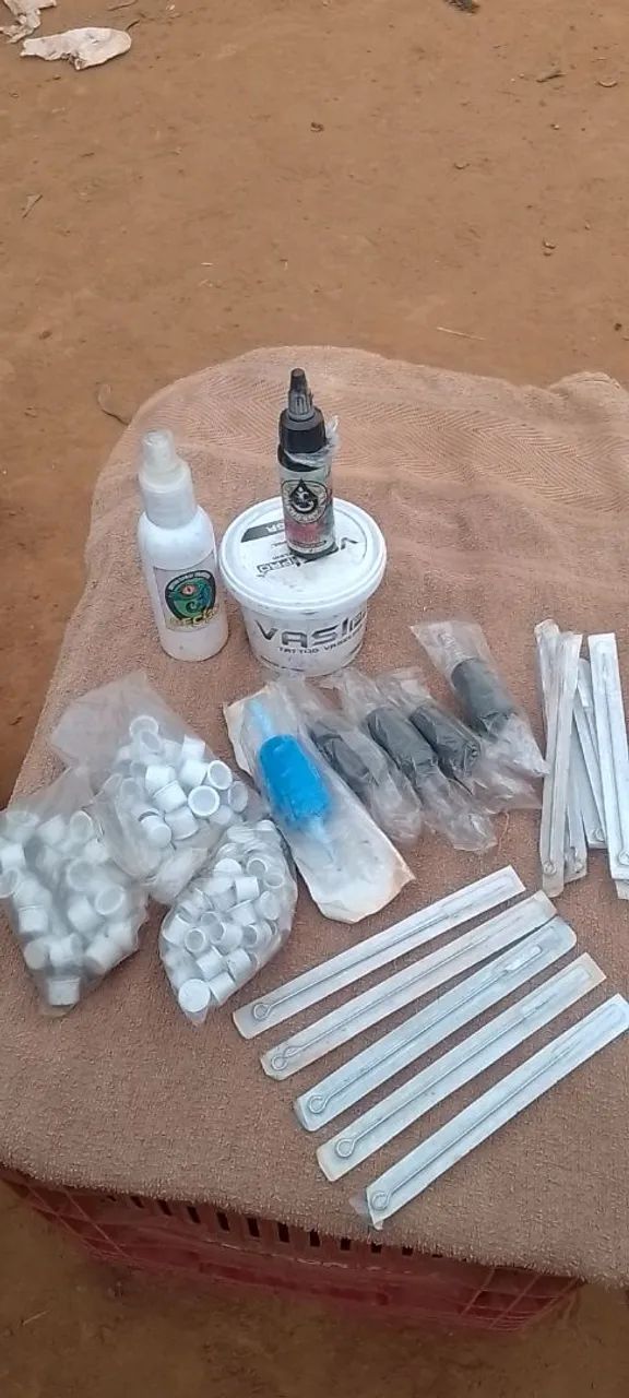 3 kits tatuagem completo  - Foto 4