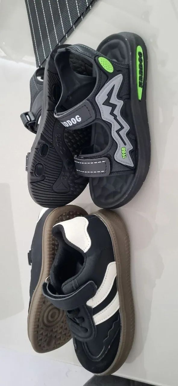 Tenis e sandália infantil novas - Foto 3