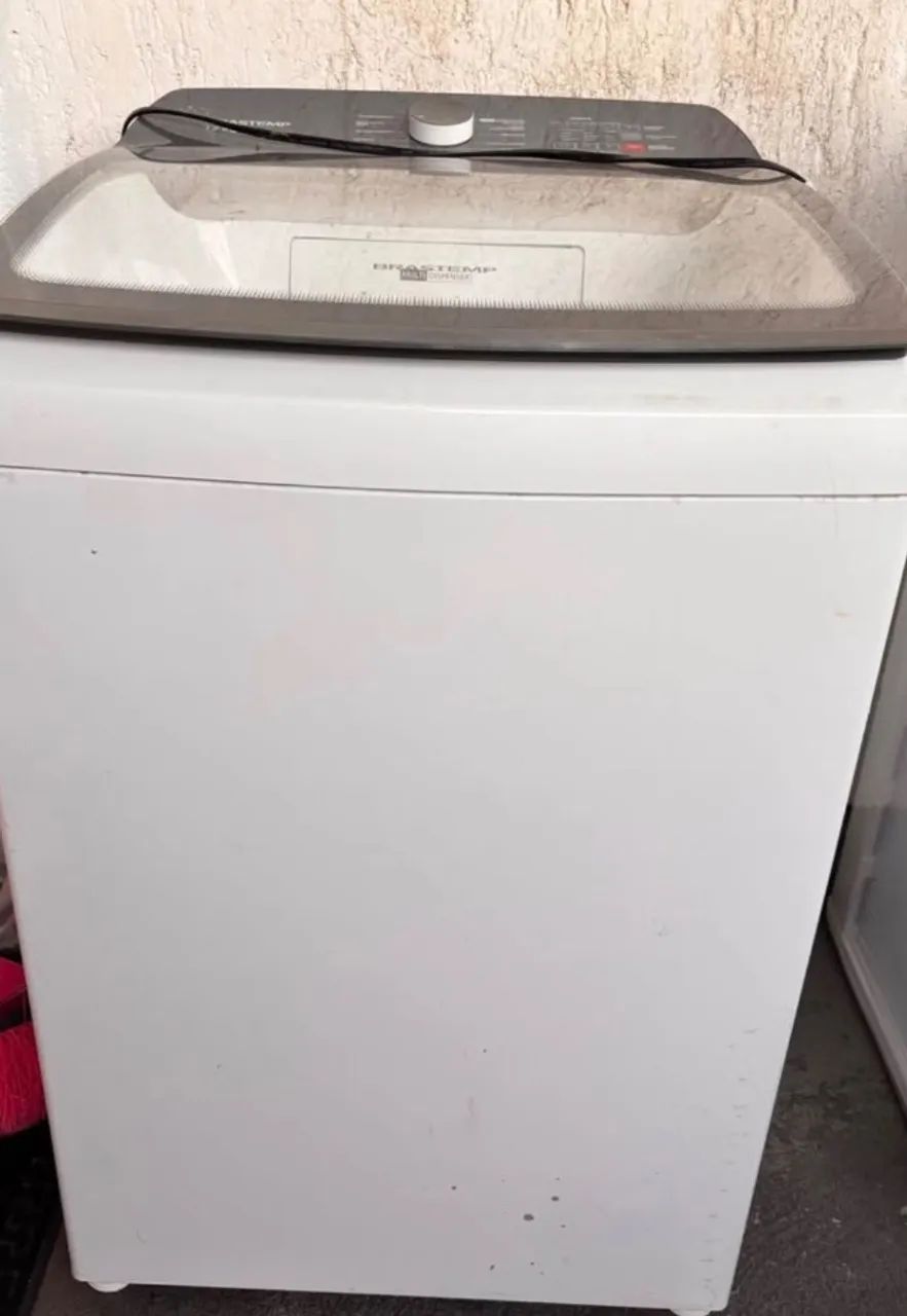 Máquina de lavar roupa 12kg Brastemp 