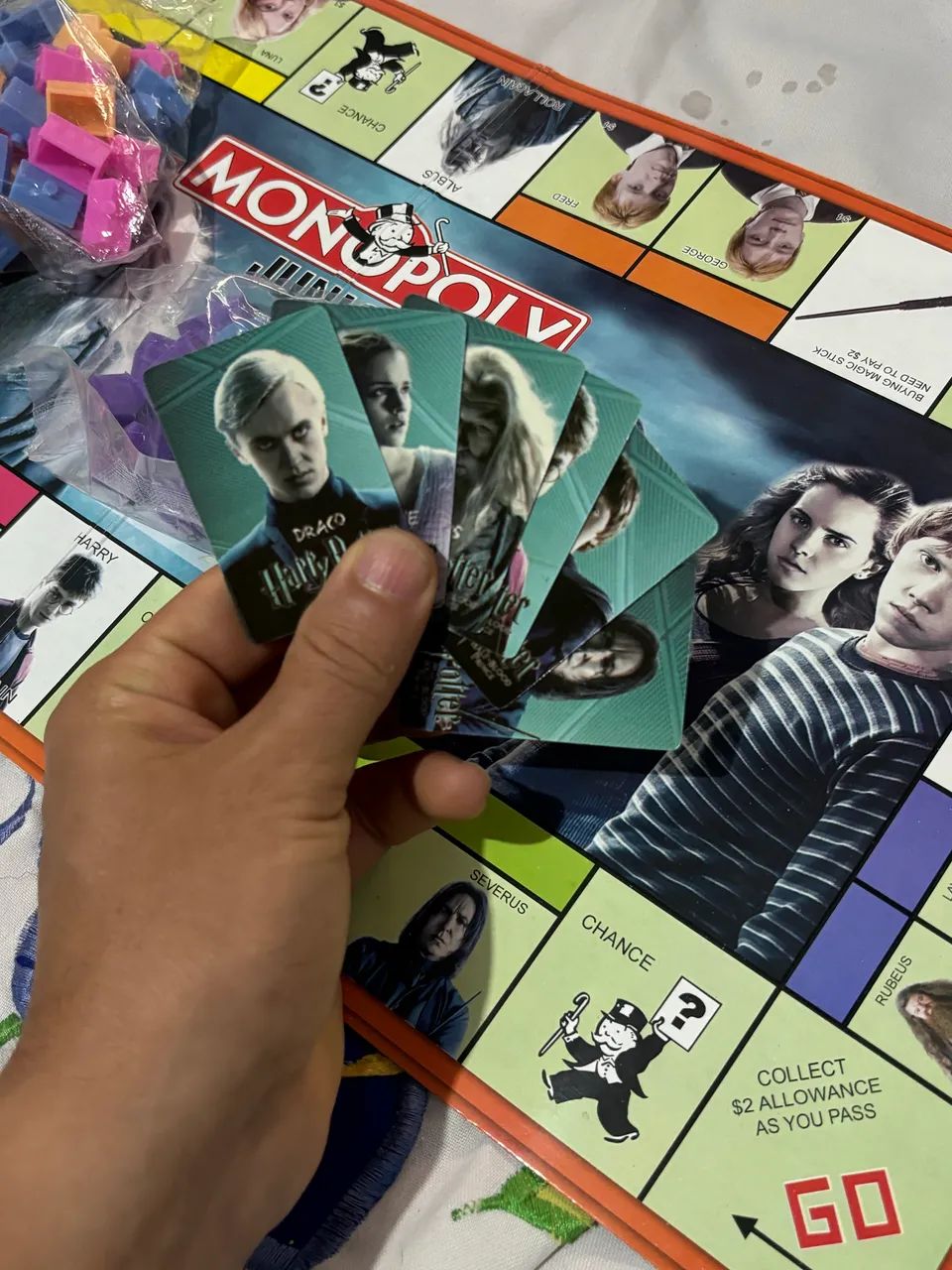 Jogo monopólio Harry Potter + quebra-cabeça 200 peças - Foto 3