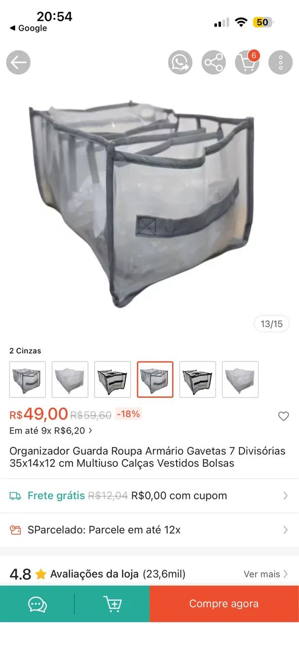 Comeia de roupas nova  - Foto 2