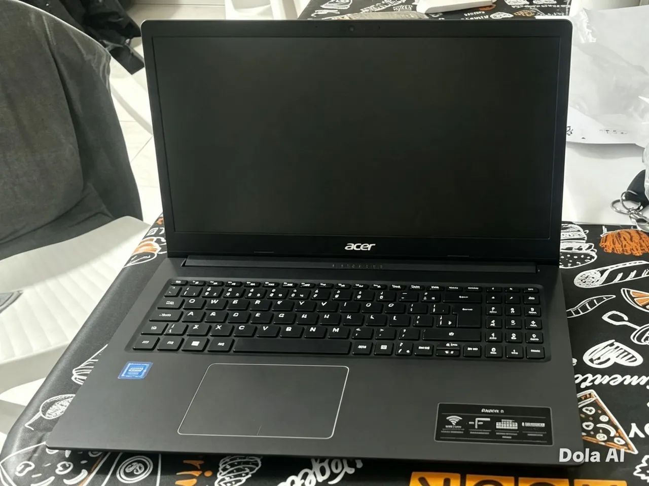 notebook acer aspire com tela 15,6 com 4 de memória RAM, SSD 1TB de 