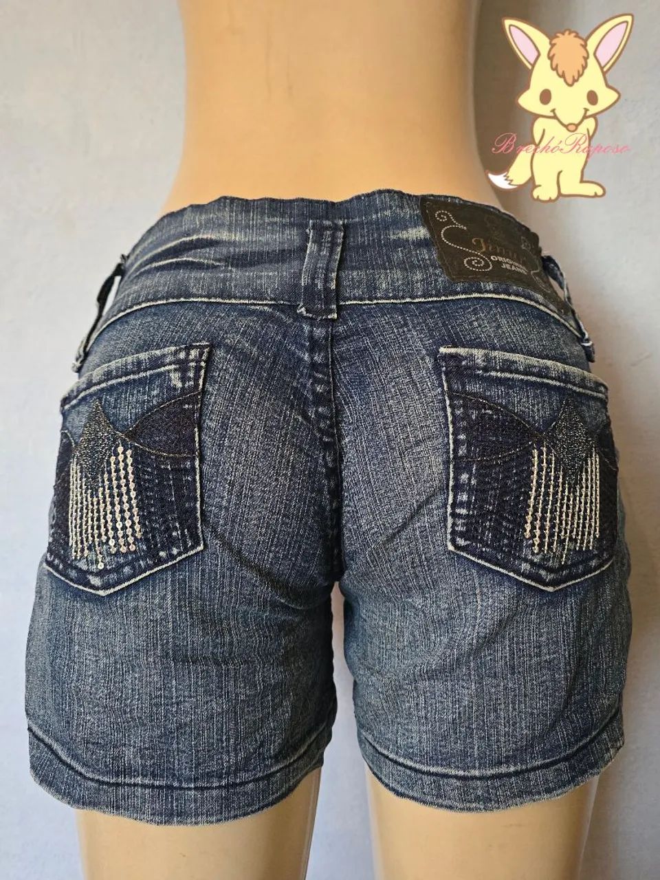Shorts jeans cós baixo y2k  - Foto 3