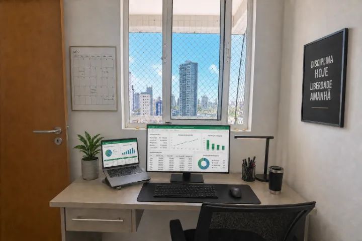 O maior 2/4 do Brisamar: 86m² com Suite Master e Home Office - Foto 2