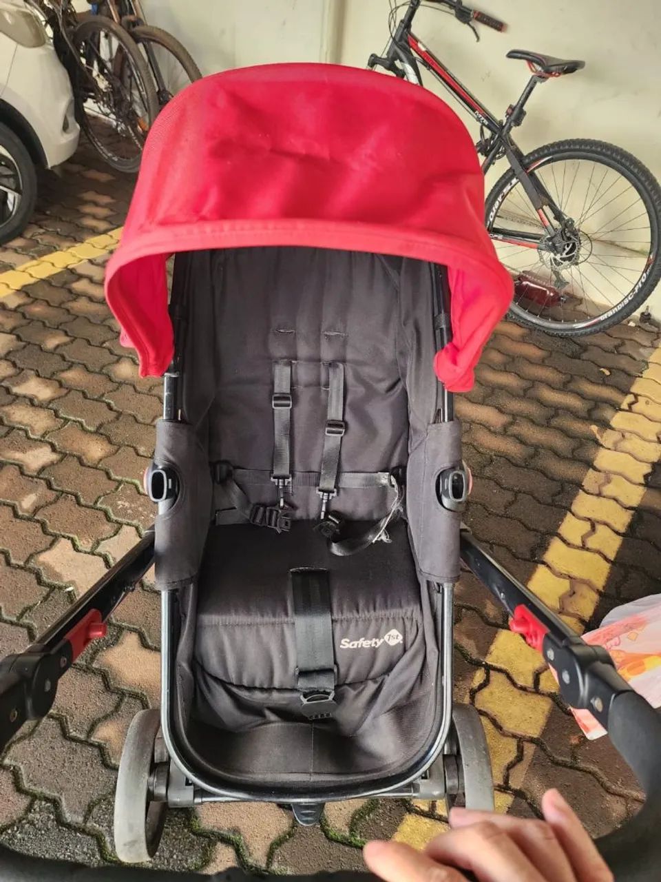 Carrinho de bebê safety triciclo completo  - Foto 2