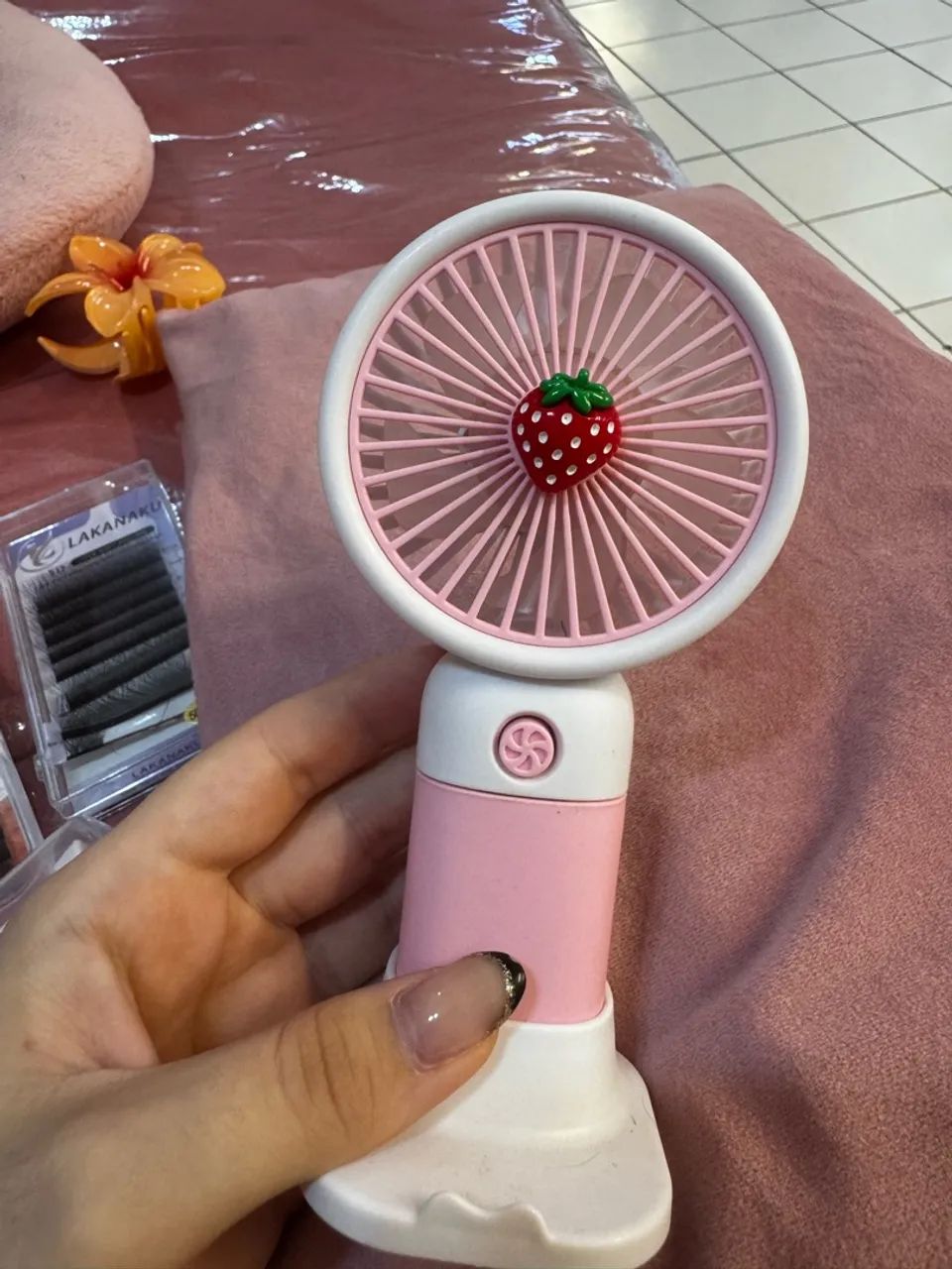 Materiais de cílios 