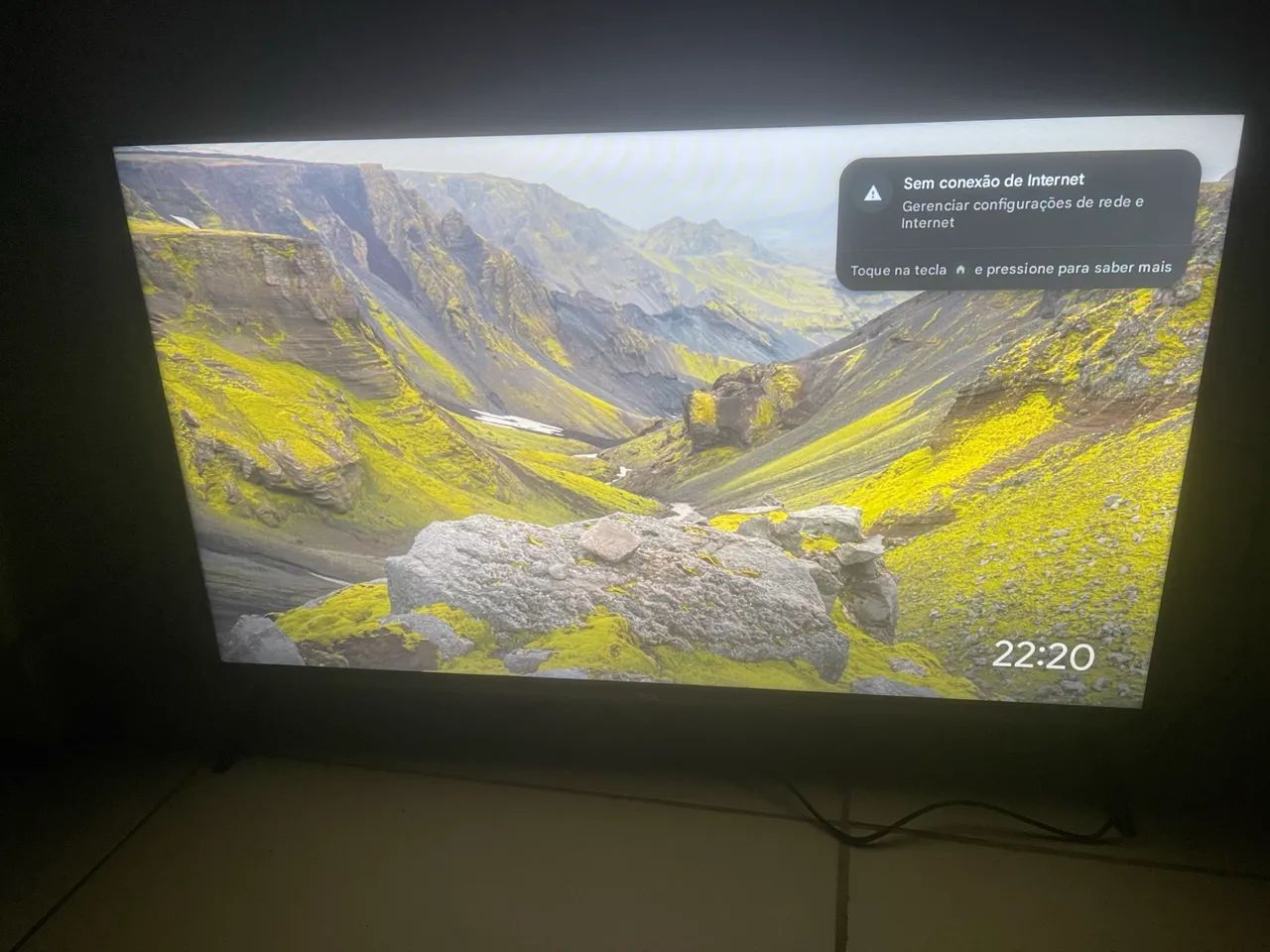Vendo tv smart 32 uma semana de uso