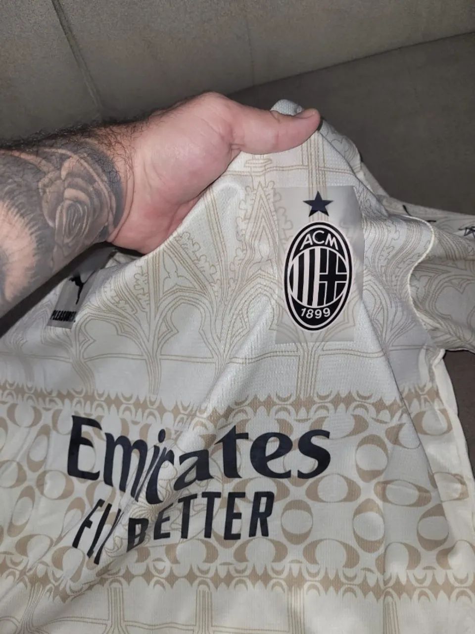 Camisa do AC Milan - Foto 3