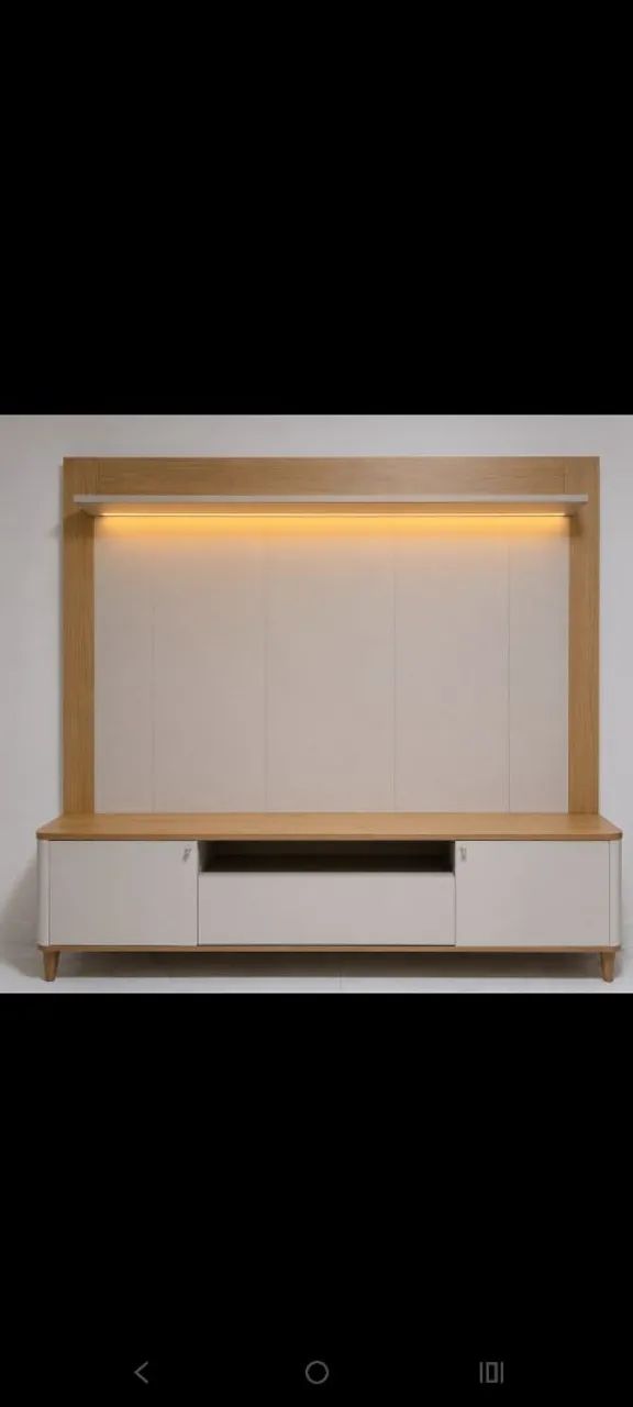 Rack com painel de chão com led acoplado. - Foto 2