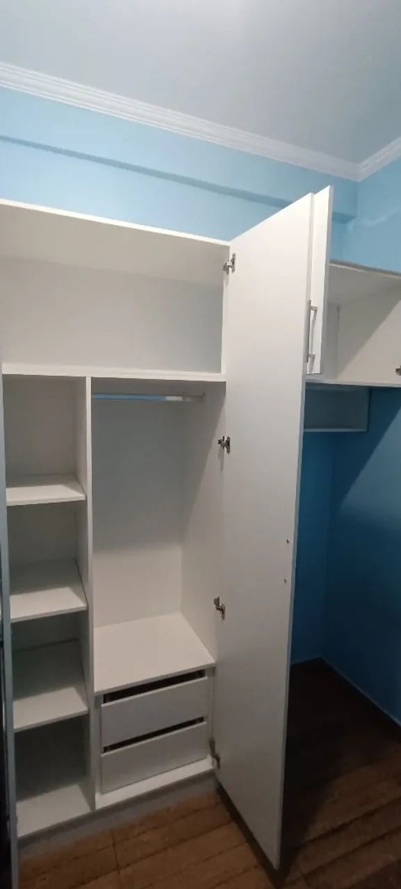Guarda roupa branco em MDF  - Foto 3