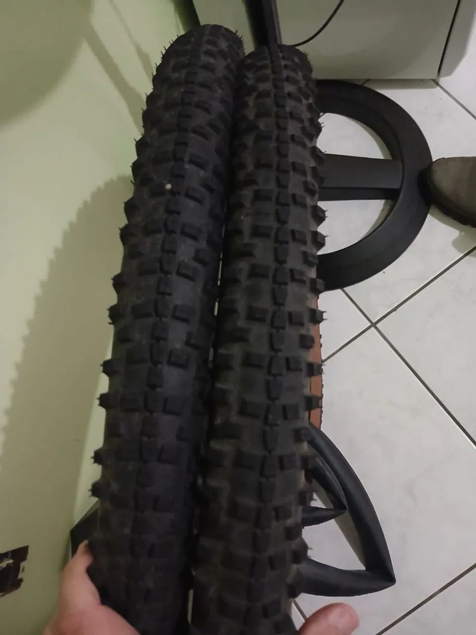 Vendo par de pneu schwalbe smart sam  - Foto 3