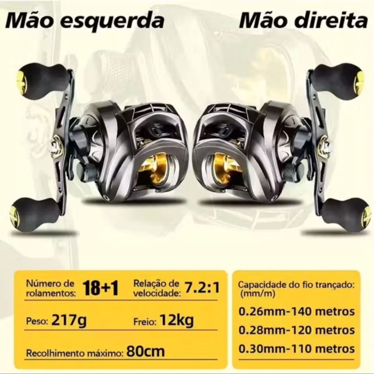 Carretilha de pesca AK 2000 - Foto 5